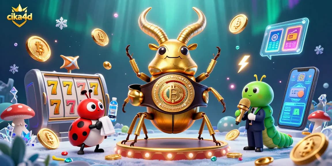 Experience the excitement of cika4d with vibrant slot reels and dynamic casino elements.
