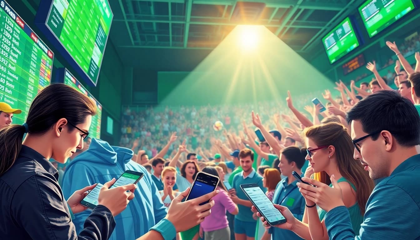 Engaging view of w88 sports betting scene showcasing vibrant sports interactions and excitement.