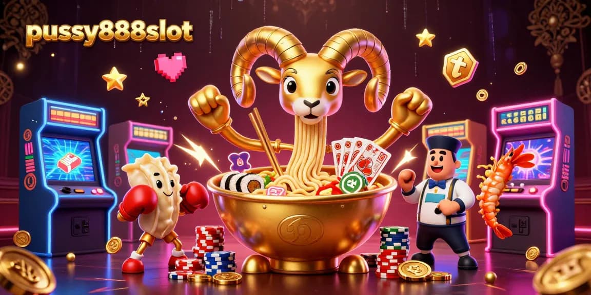 สนุกกับเกมสล็อตมือถือ pussy888slot ที่เต็มไปด้วยสีสันและการเล่นที่ดีเยี่ยม