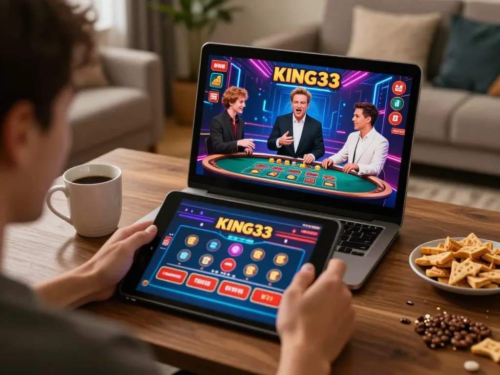 Engaging live dealer gameplay on king33 for an immersive online betting experience.