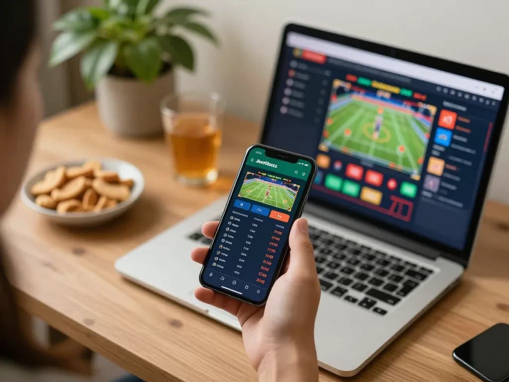 Engaging betting session on Jeetbuzz app showcasing live sportsbook odds and casino gameplay.