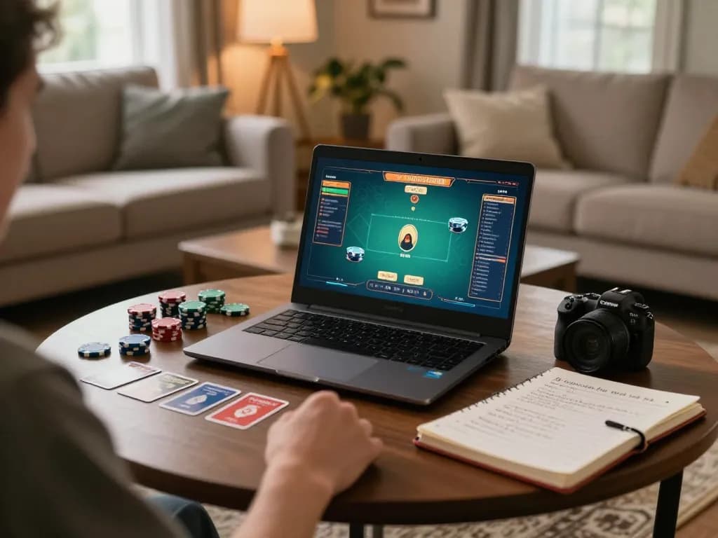 KADAL778 offers intense online poker gameplay experience in a cozy home environment.
