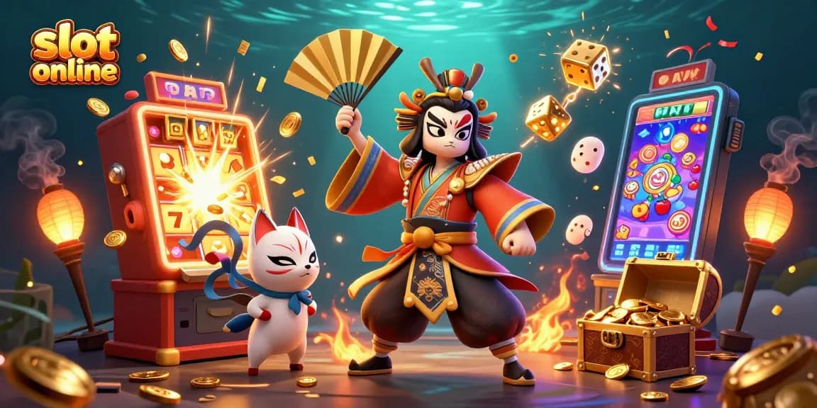 Memutar mesin slot online penuh petualangan dengan karakter dan harta berkilau