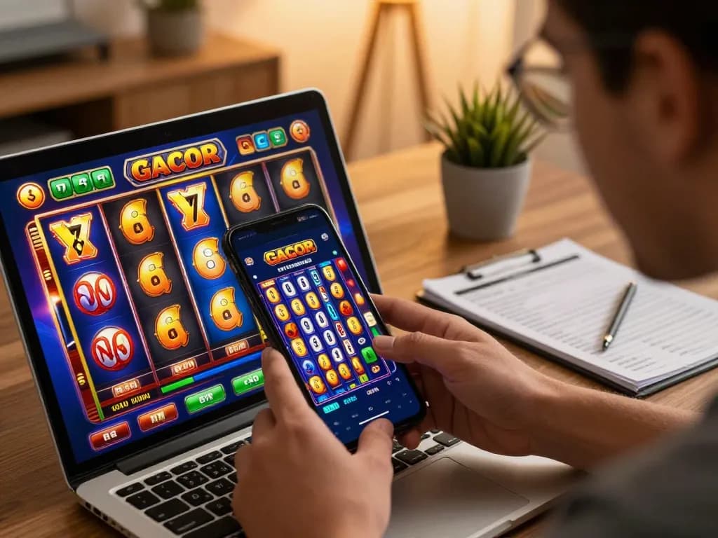 Engaging with slot gacor on a mobile app for online casino gaming