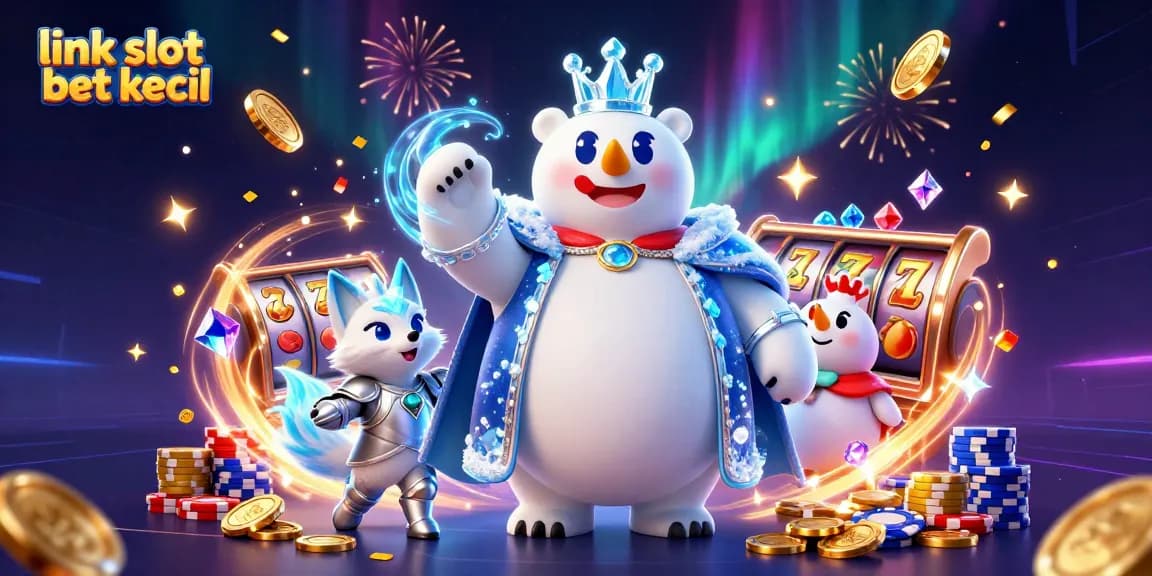 Win big while playing link slot bet kecil with stunning visuals of 3D characters and exciting game elements.