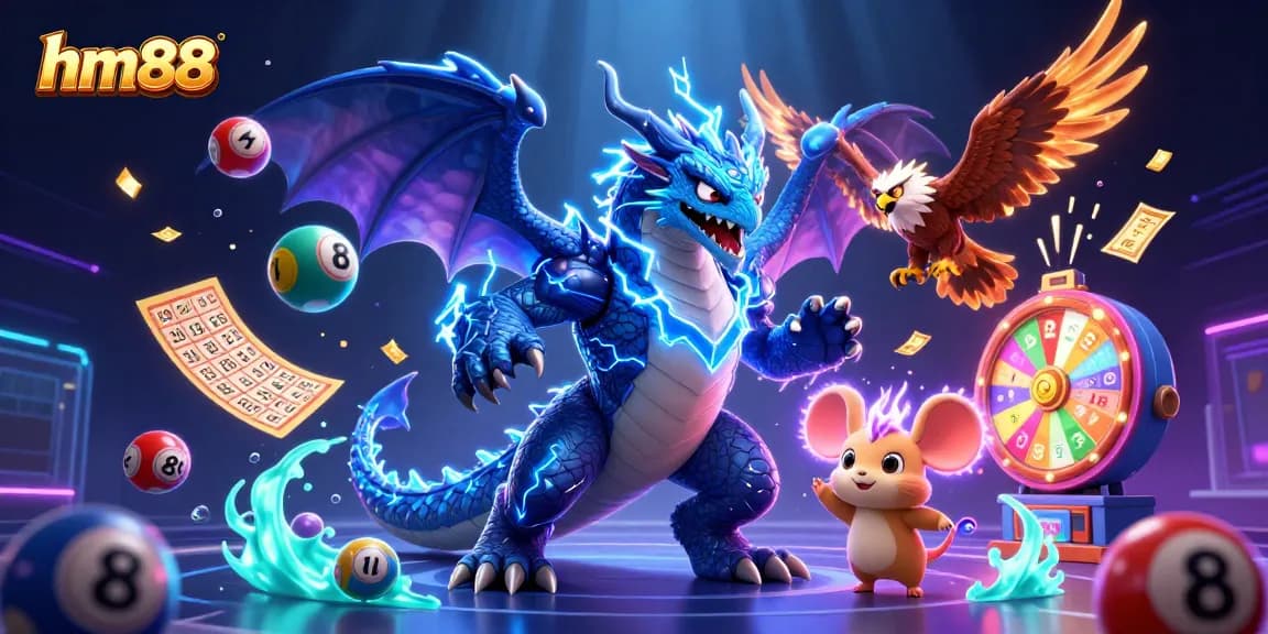 Engage with thrilling lottery games at hm88, featuring vibrant elements and dynamic gameplay.