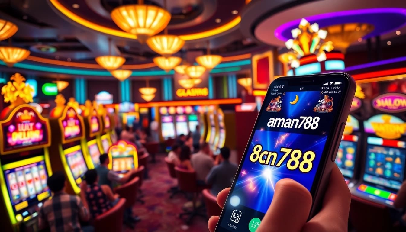 Rasakan sensasi kemenangan di mesin slot yang menarik dan berwarna-warni milik aman788.