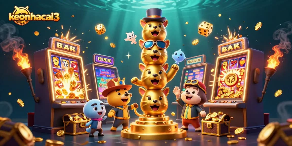 Engage with exciting betting strategies at keonhacai3 featuring dynamic casino illustrations and vibrant gaming elements.