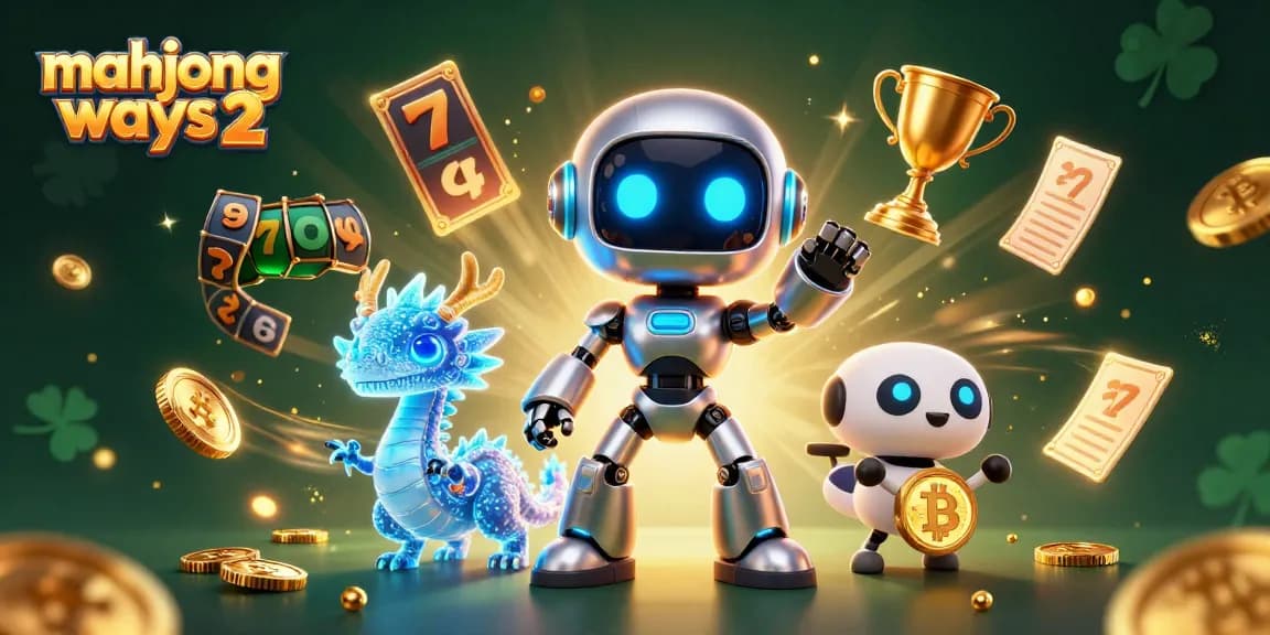 Experience thrilling gameplay with mahjong ways 2 in a vibrant casino illustration presenting dynamic slot elements.
