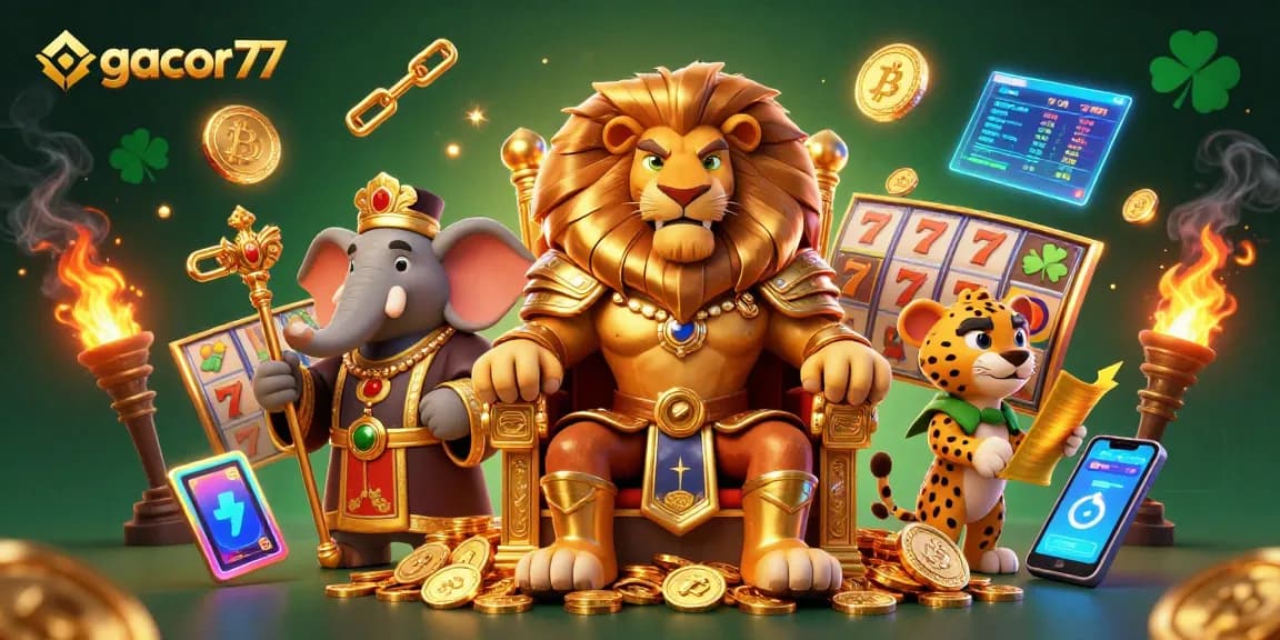 Menangkan permainan di gacor77 dengan slot yang menarik dan jackpot melimpah.