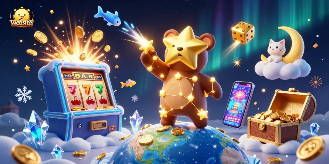 Mengumpulkan koin dari website dengan beruang bintang mengilu dan mesin slot harian berlimpah.