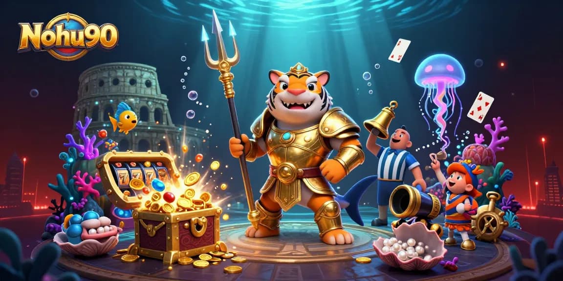 Nohu90 engages players in an exhilarating underwater slot adventure filled with treasure and excitement.