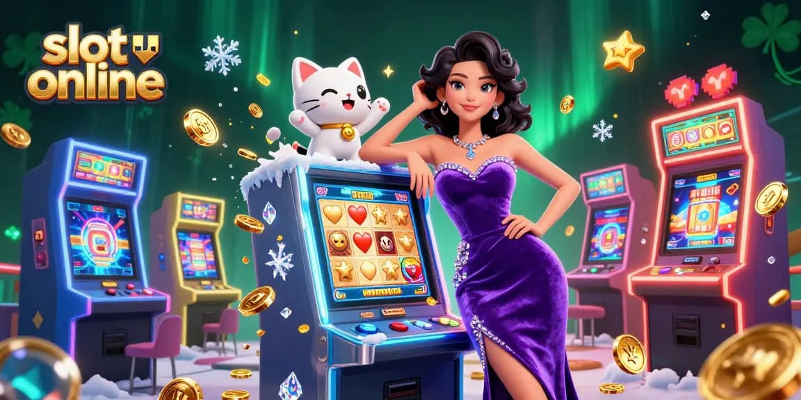 Spin and win with exciting slot online games featuring colorful characters and vibrant casino elements.