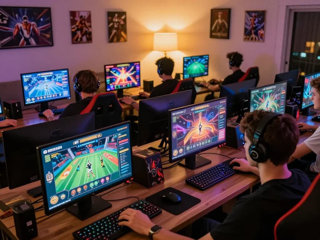 Players engaging with the F168 online casino interface, showcasing dynamic gameplay and vibrant graphics.