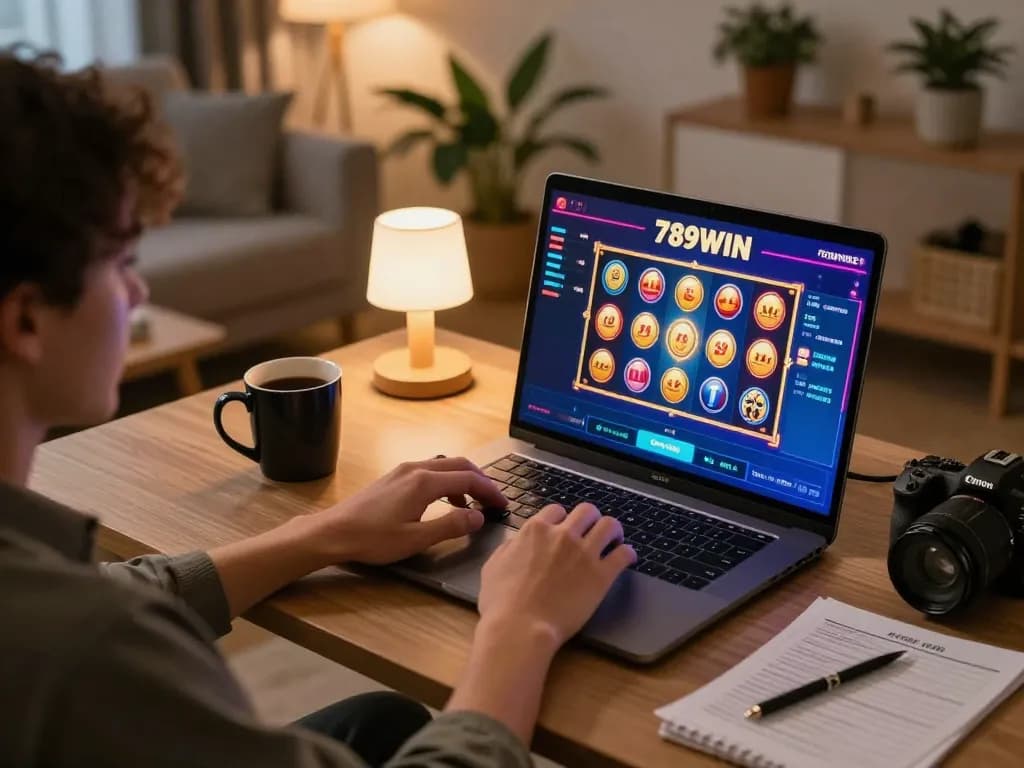 Experience thrilling online gaming on 789WIN with a cozy setup and engaging strategy.