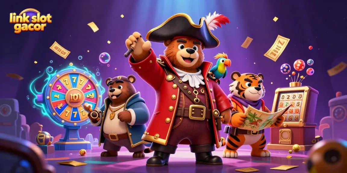 Engage with exciting gameplay in link slot gacor with vibrant slot reels and dynamic prize elements.