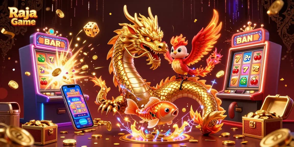 Join the excitement of Raja Game with colorful slots, vibrant characters, and winning rewards!