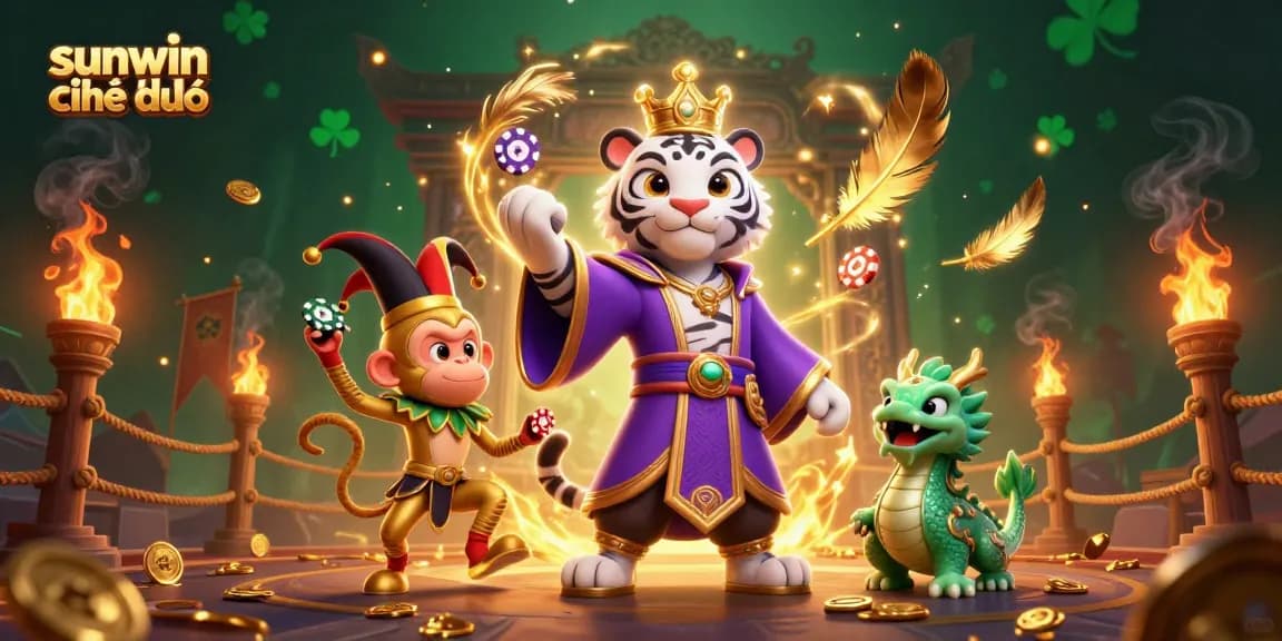 Experience thrilling gameplay at sunwin chính chủ with vibrant 3D characters and casino-themed action.