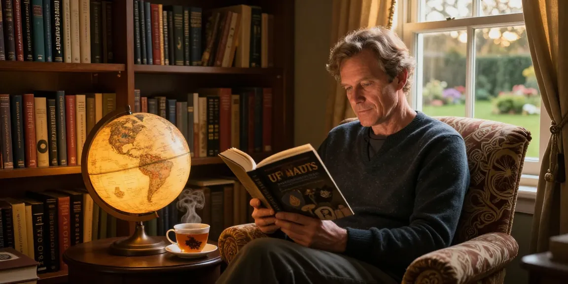 T Allen Greenfield's impactful literary contributions showcased at https://tallengreenfield.com in a cozy reading scene.