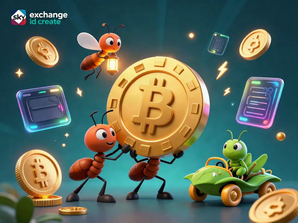 Engage in the thrilling journey of sky exchange id create as ants heist a giant poker chip!