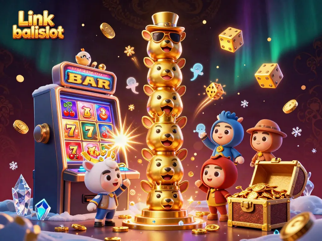 Experience casino excitement with Link balislot as you navigate through vibrant slot machine gameplay and rich animations.