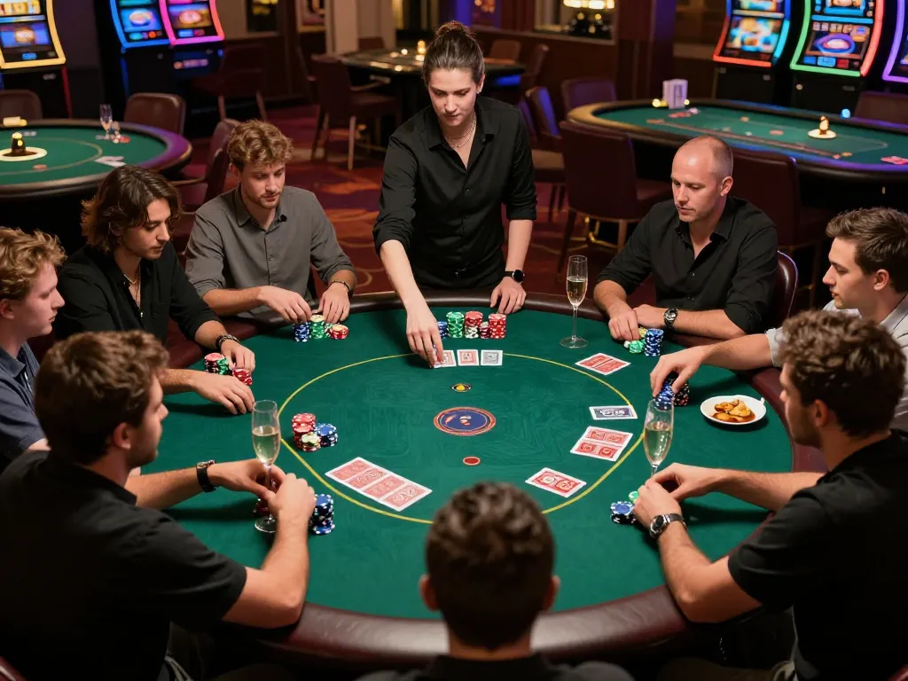 33win players engaging in an exciting poker game showcasing strategy and skills.