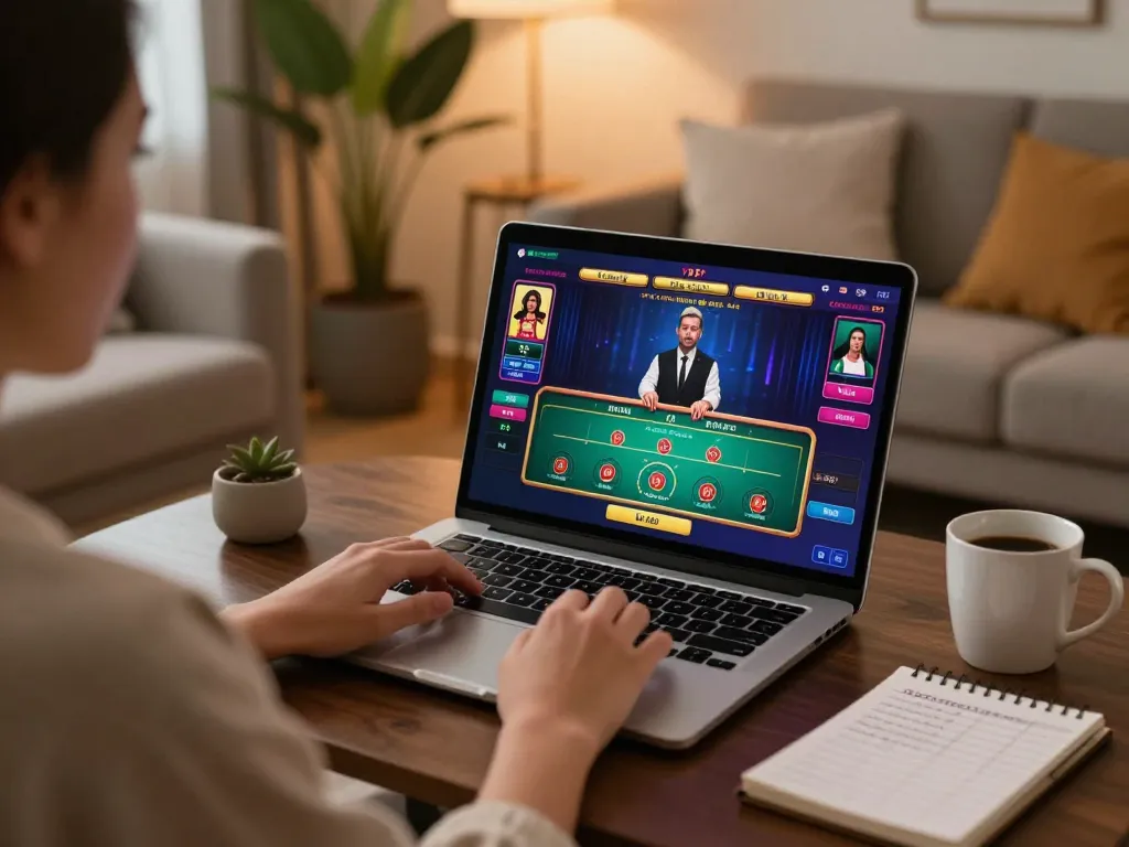 Engaged in online gaming at home, cloud-africa setting the stage for strategic play.