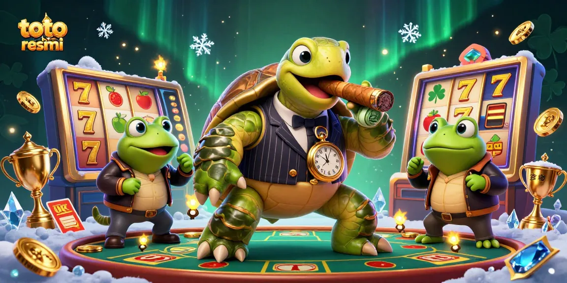 Experience thrilling gameplay with the vibrant visuals of toto slot resmi, featuring colorful slot reels and character dynamics.