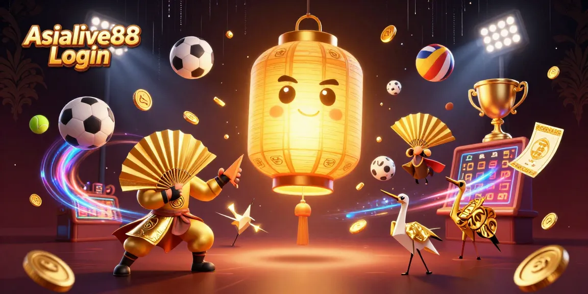 Play with luck at Asialive88 Login with vibrant characters and dynamic casino elements.