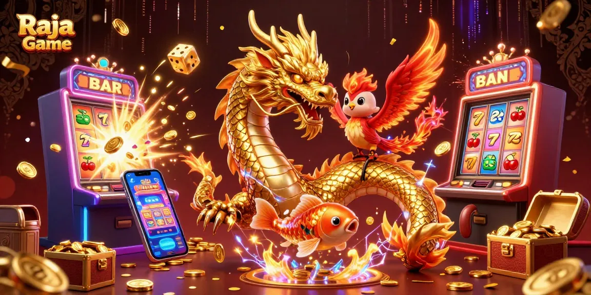 Join the excitement of Raja Game with colorful slots, vibrant characters, and winning rewards!