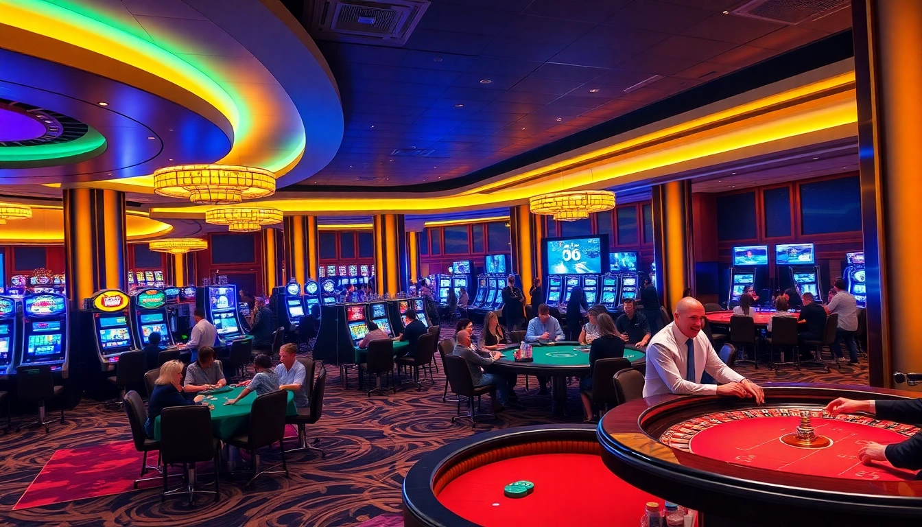 Experience the excitement of the 66 club casino with vibrant gaming areas and friendly dealers.