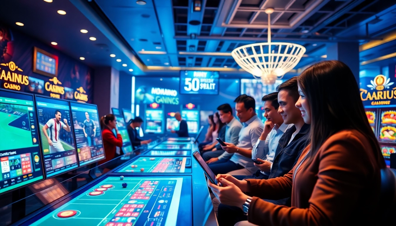 Experience online gaming at https://8scom.dev/ with a vibrant digital interface showcasing sports betting and casino excitement.