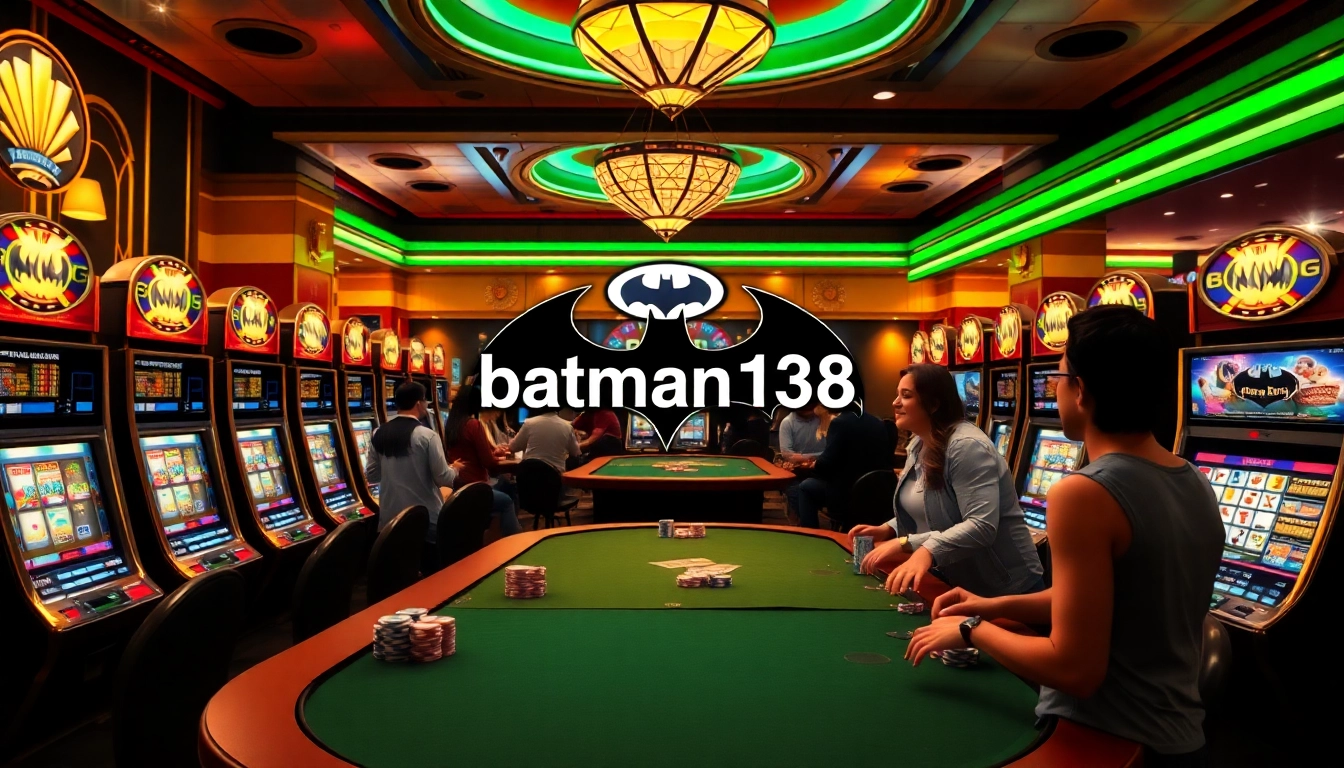 Engaging players enjoy the thrilling experience at batman138 slot machines.